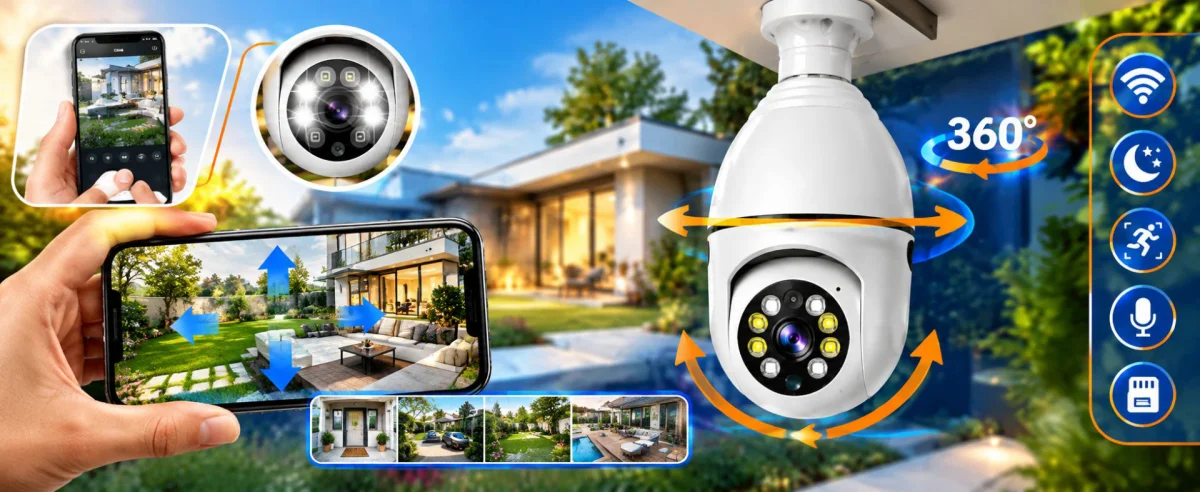 راهنمای خرید و بررسی دوربین مداربسته وایرلس پانوراما مدل V380